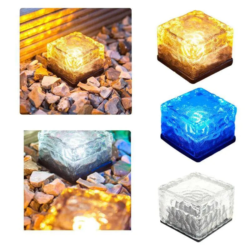 AquaLite Water Wave Solar Lamp IP65 Solar Powered LED