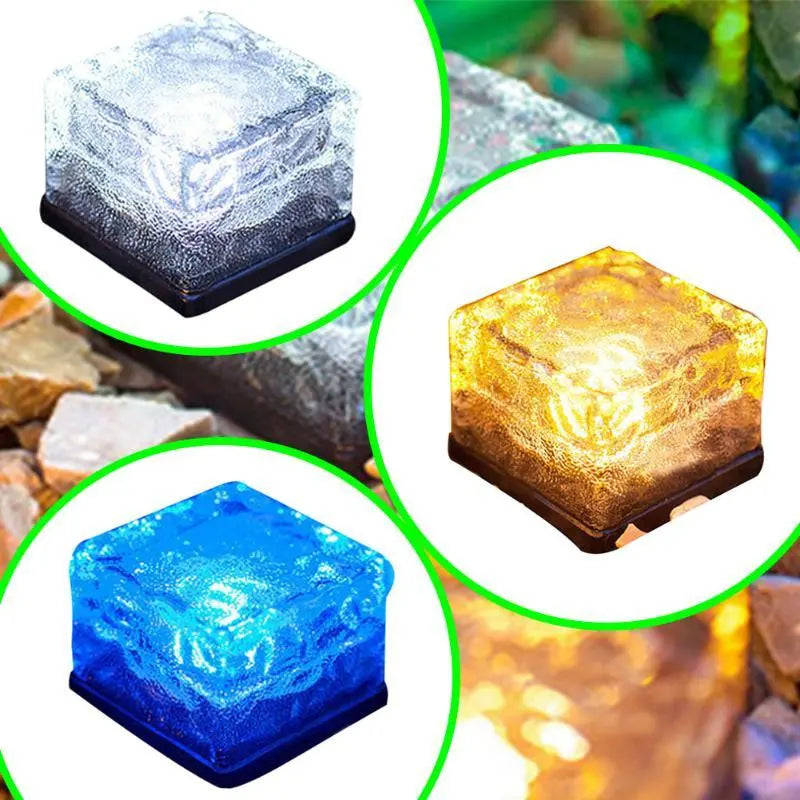 AquaLite Water Wave Solar Lamp IP65 Solar Powered LED