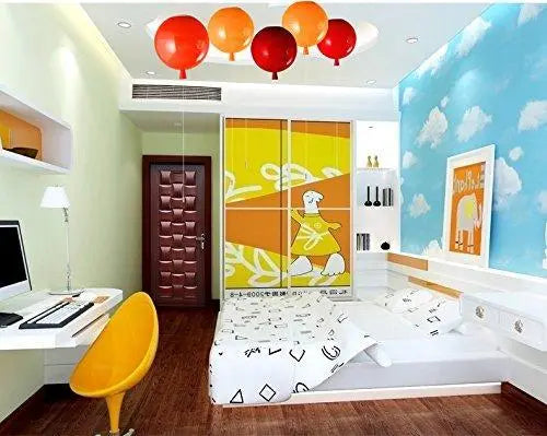 Balloon Ceiling Light Metal Acrylic E27 20 cm 6 Colours