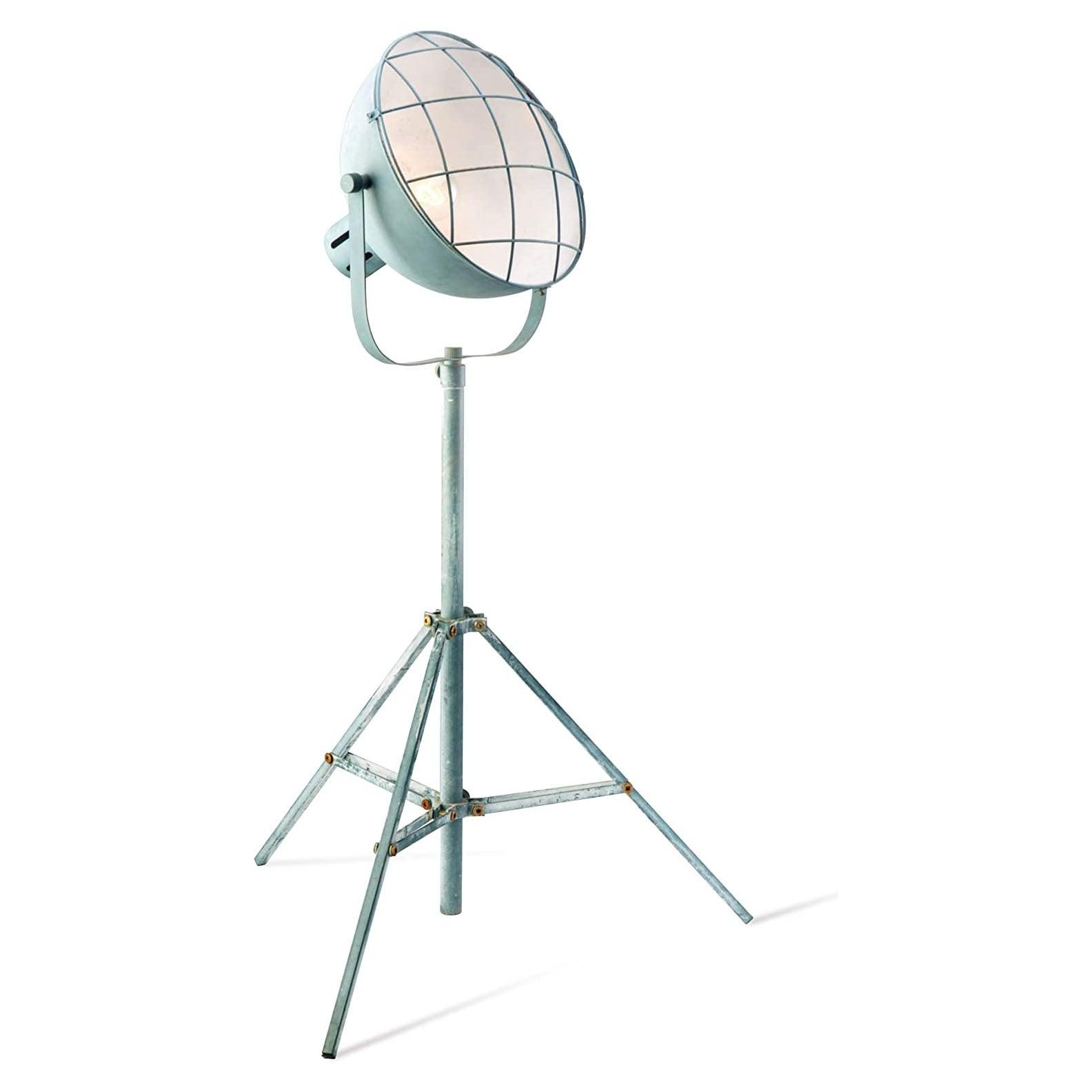 Azur Industrial Floor Lamp Metal 30 cm Shade E27 Max 10W