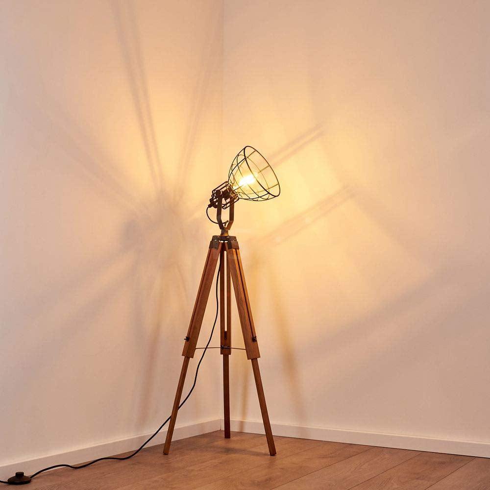 Industrial Style Floor Lamp Metal E27 Retro Vintage