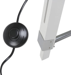 Retro Industrial Cinema Floor Lamp White Base E27 Adjustable