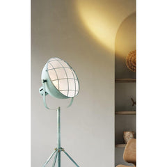 Azur Industrial Floor Lamp Metal 30 cm Shade E27 Max 10W