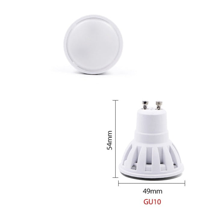 GU10 LED Bulb 3W or 6W — Warm White or Cool White, 50 000h