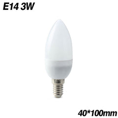E14 LED Oval Bulb 3W Warm & Cool White