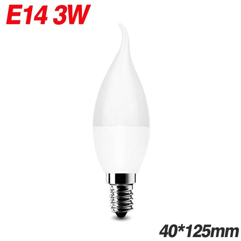 E14 LED Spotlight Bulb 3W — Warm or Cool White