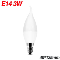 E14 LED Spotlight Bulb 3W — Warm or Cool White