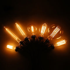 E27 G95 Large Globe Filament Bulb 40W — 2700K Vintage Warm White