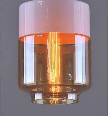 Modern Nordic Glass Pendant Light E27 4 Shapes