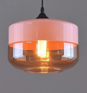 Modern Nordic Glass Pendant Light E27 4 Shapes