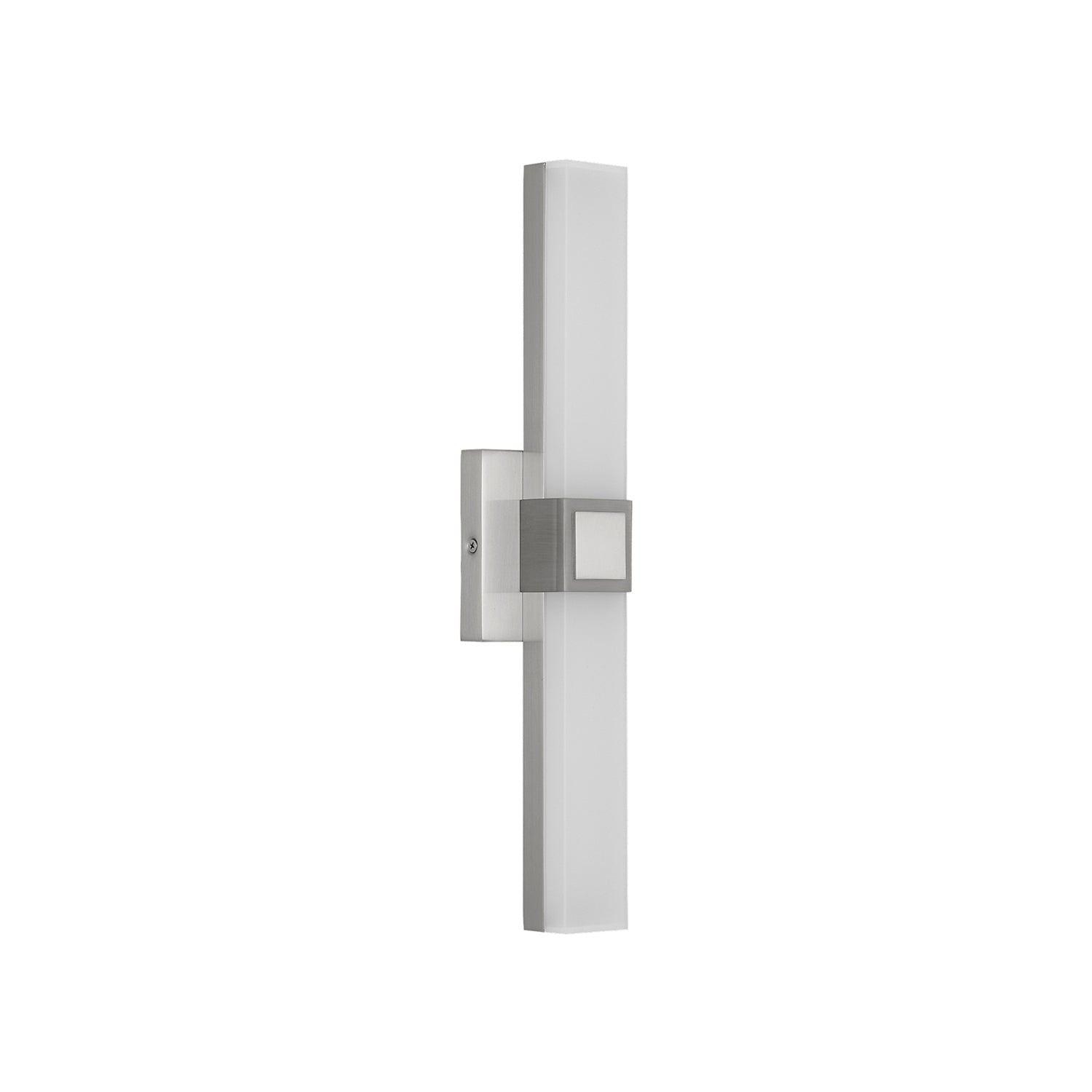 LED Vanity Light, Brushed Nickel — Small