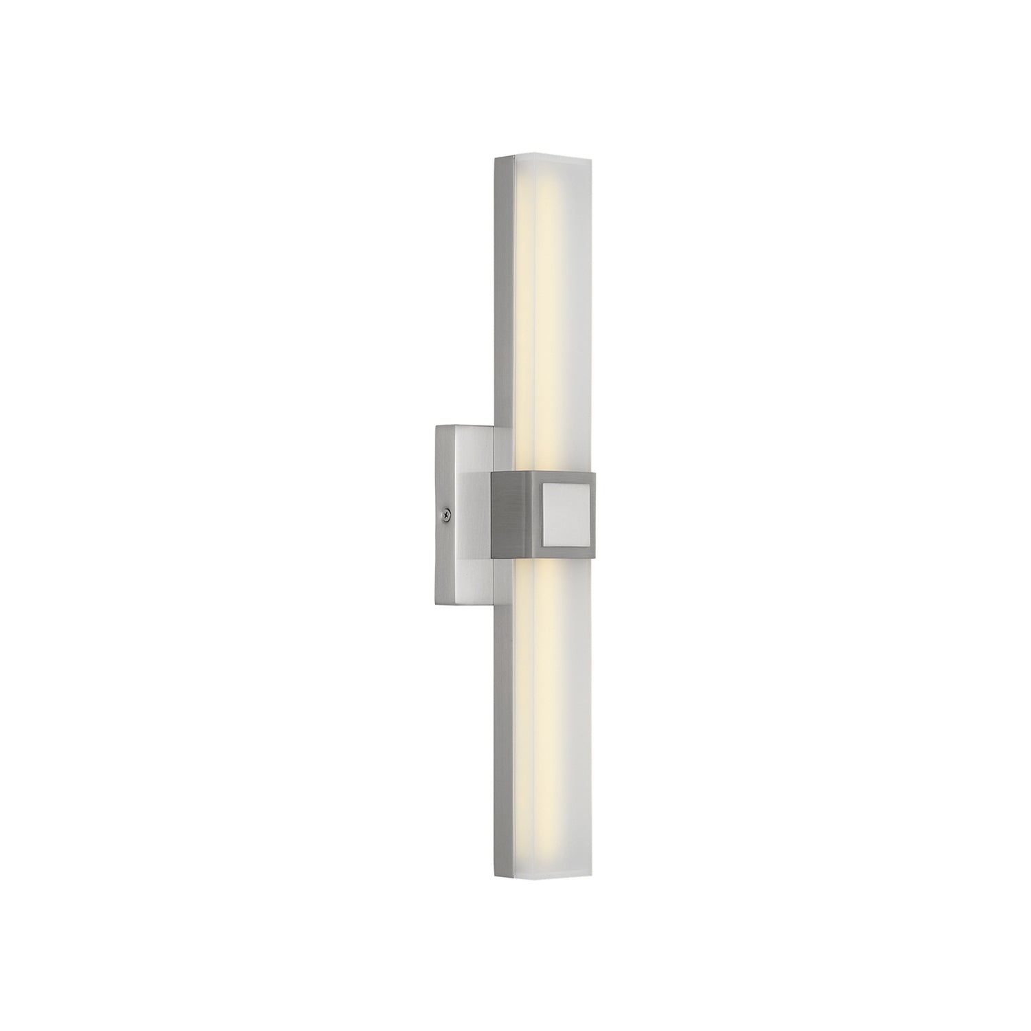 LED Vanity Light, Brushed Nickel — Small