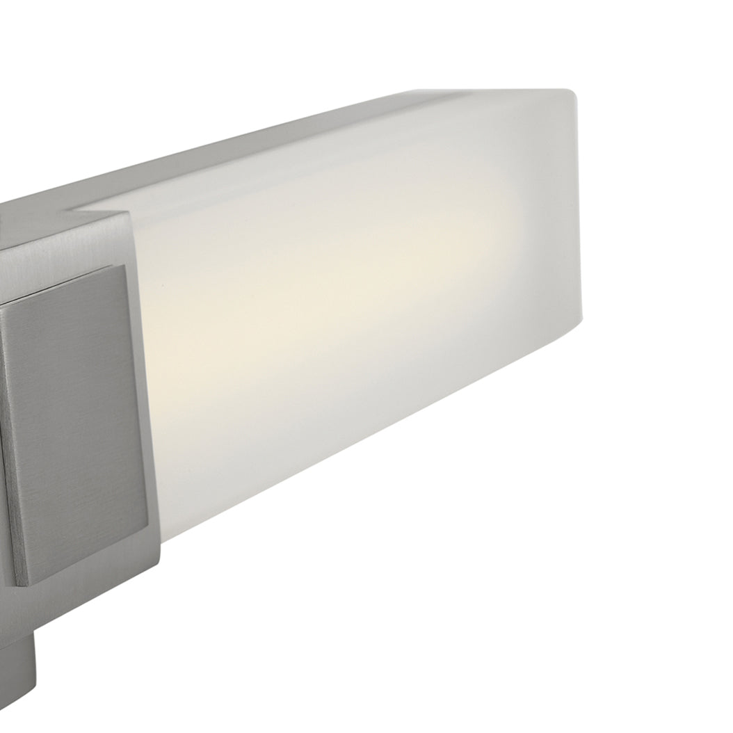 LED Vanity Light, Brushed Nickel — Small