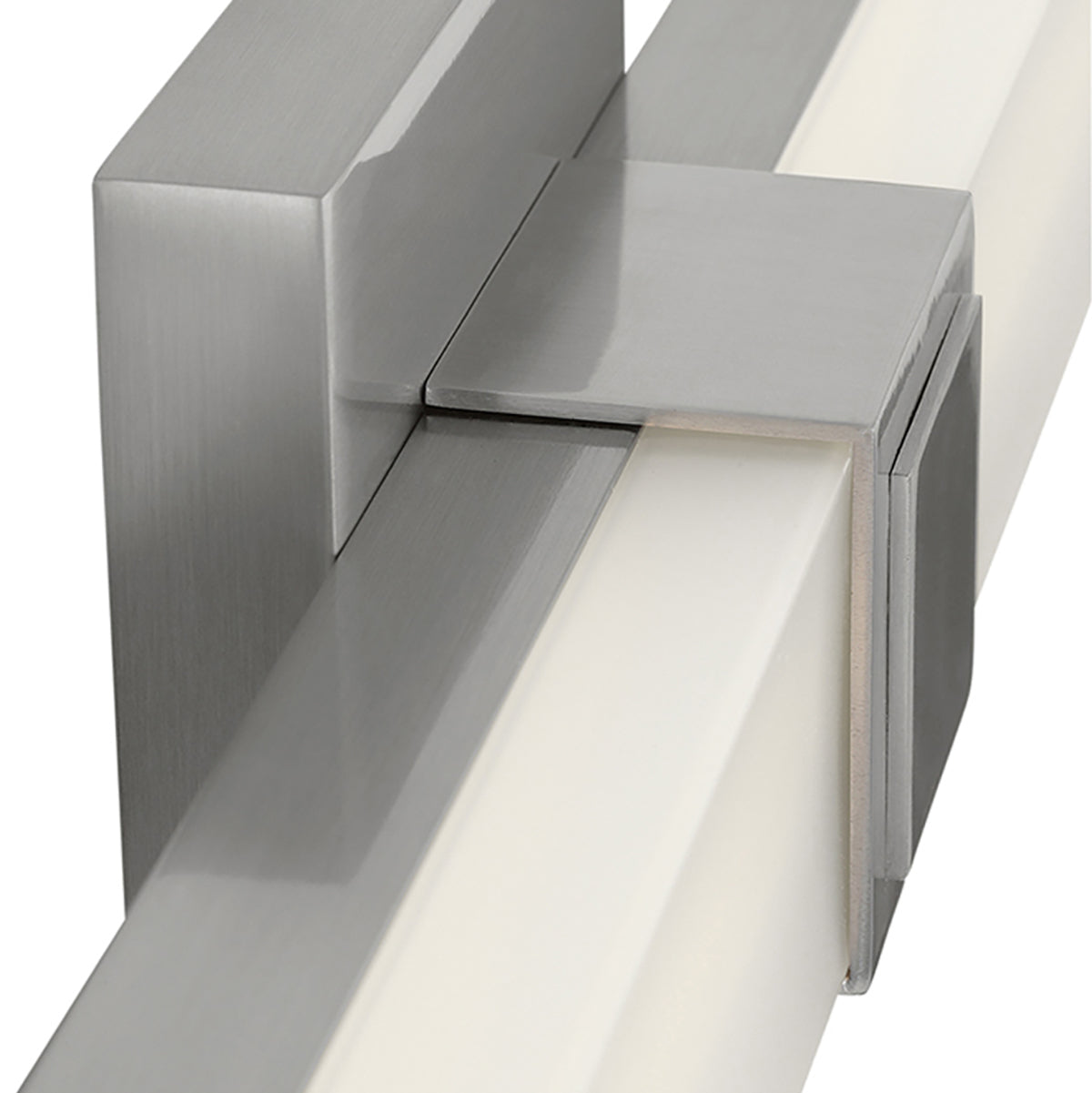 LED Vanity Light, Brushed Nickel — Small