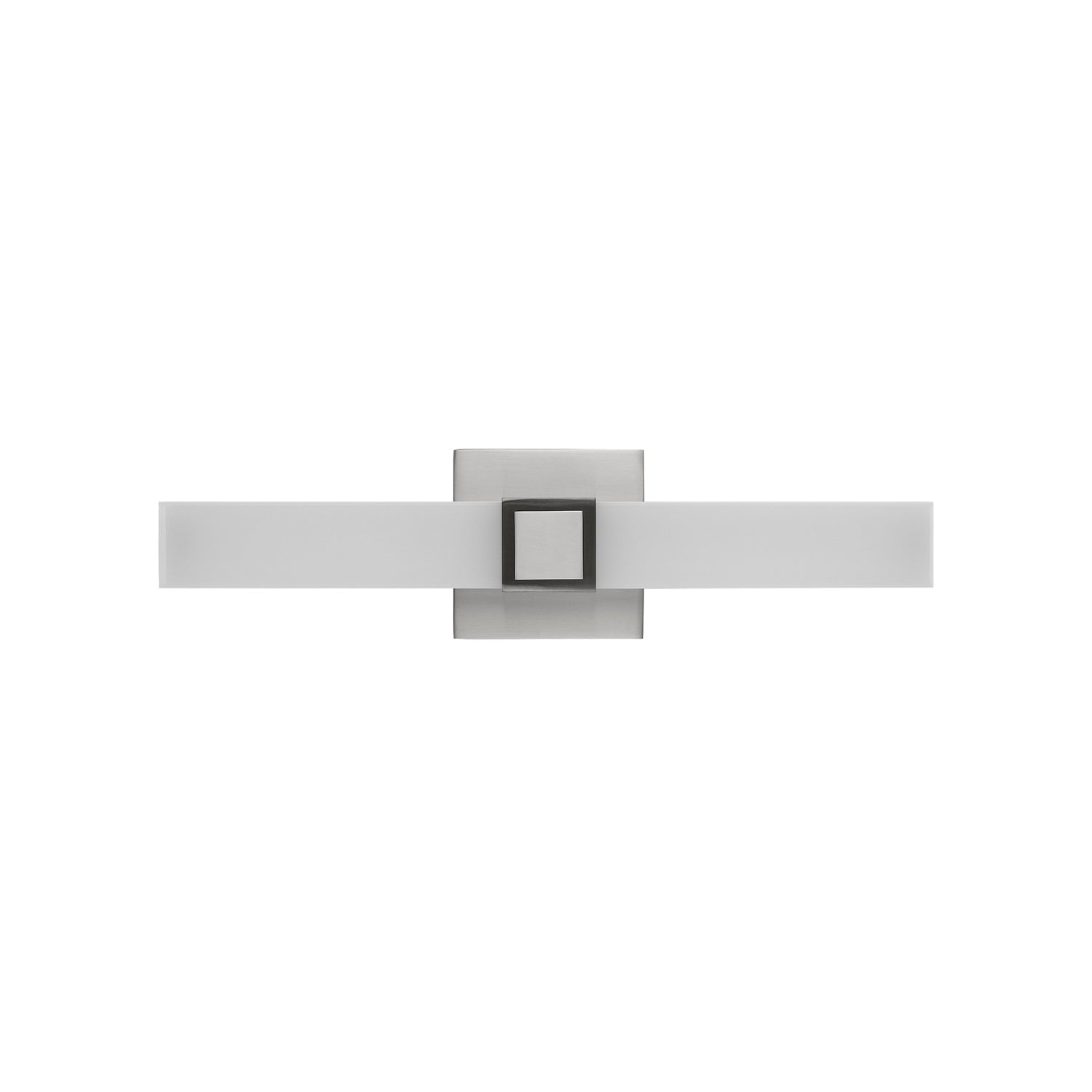 LED Vanity Light, Brushed Nickel — Small