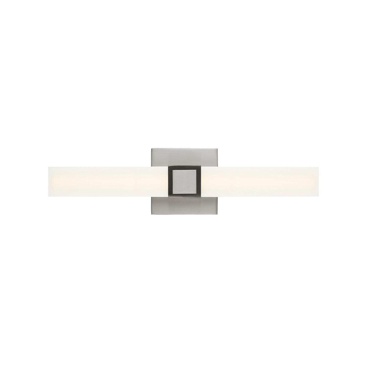 LED Vanity Light, Brushed Nickel — Small