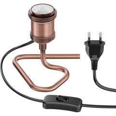 Bronze Desk Lamp Aluminium Body E27 Max 40W On/Off Switch