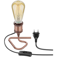 Bronze Desk Lamp Aluminium Body E27 Max 40W On/Off Switch