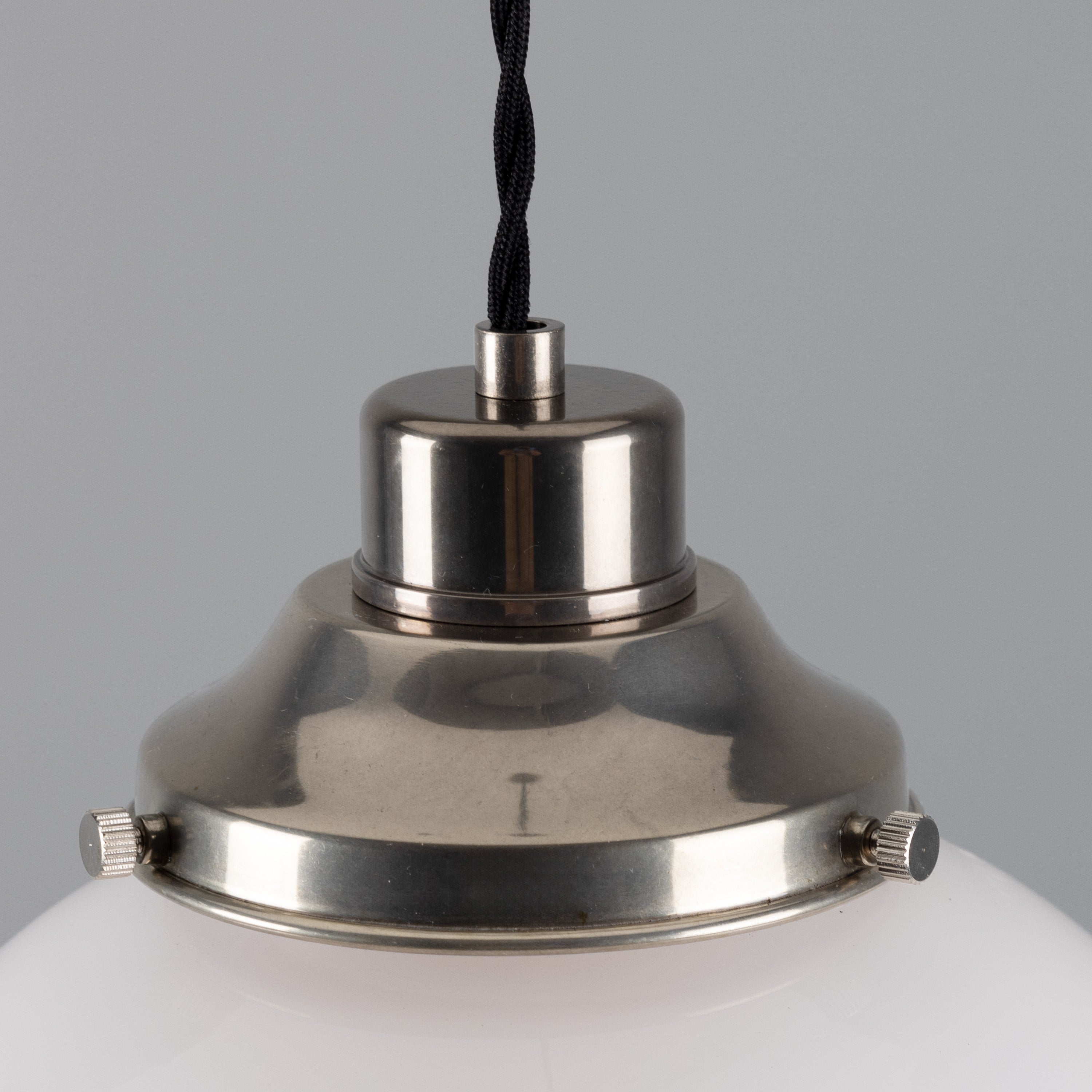 Opal Glass Globe Pendant Light, 20–30cm, 6 Finishes