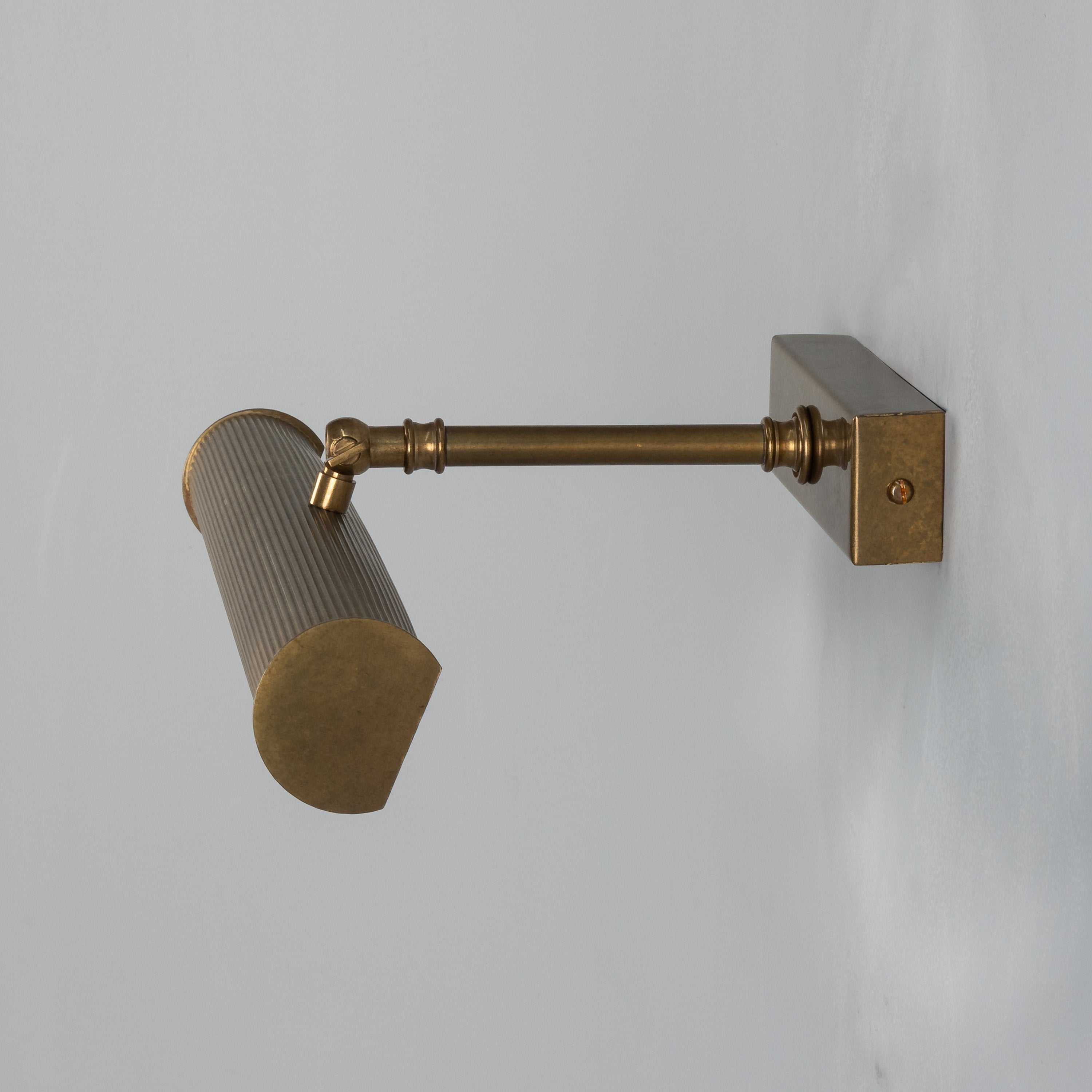 Adjustable Brass Picture Light Cylindrical Shade G9 3 Sizes 6 Finishes