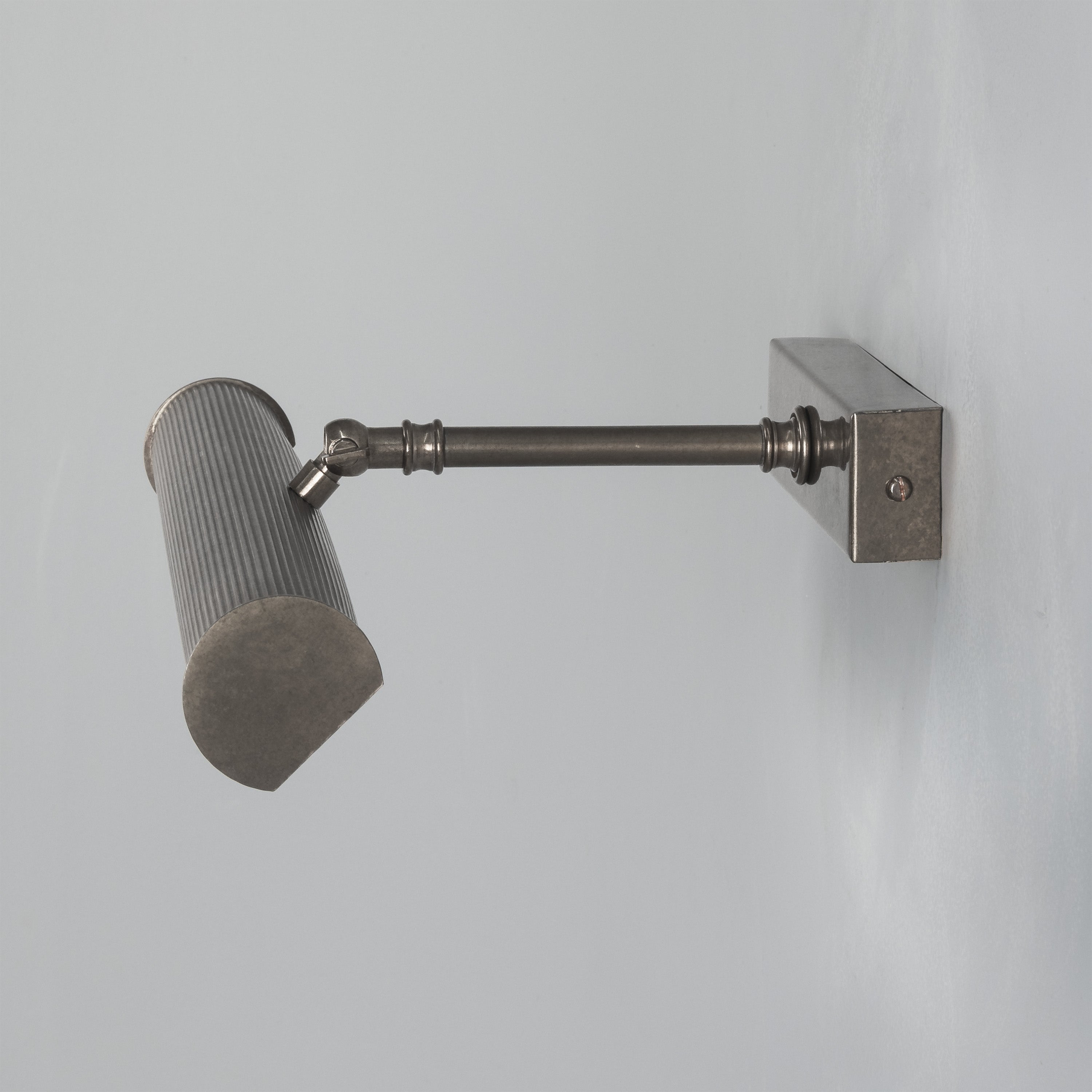 Adjustable Brass Picture Light Cylindrical Shade G9 3 Sizes 6 Finishes