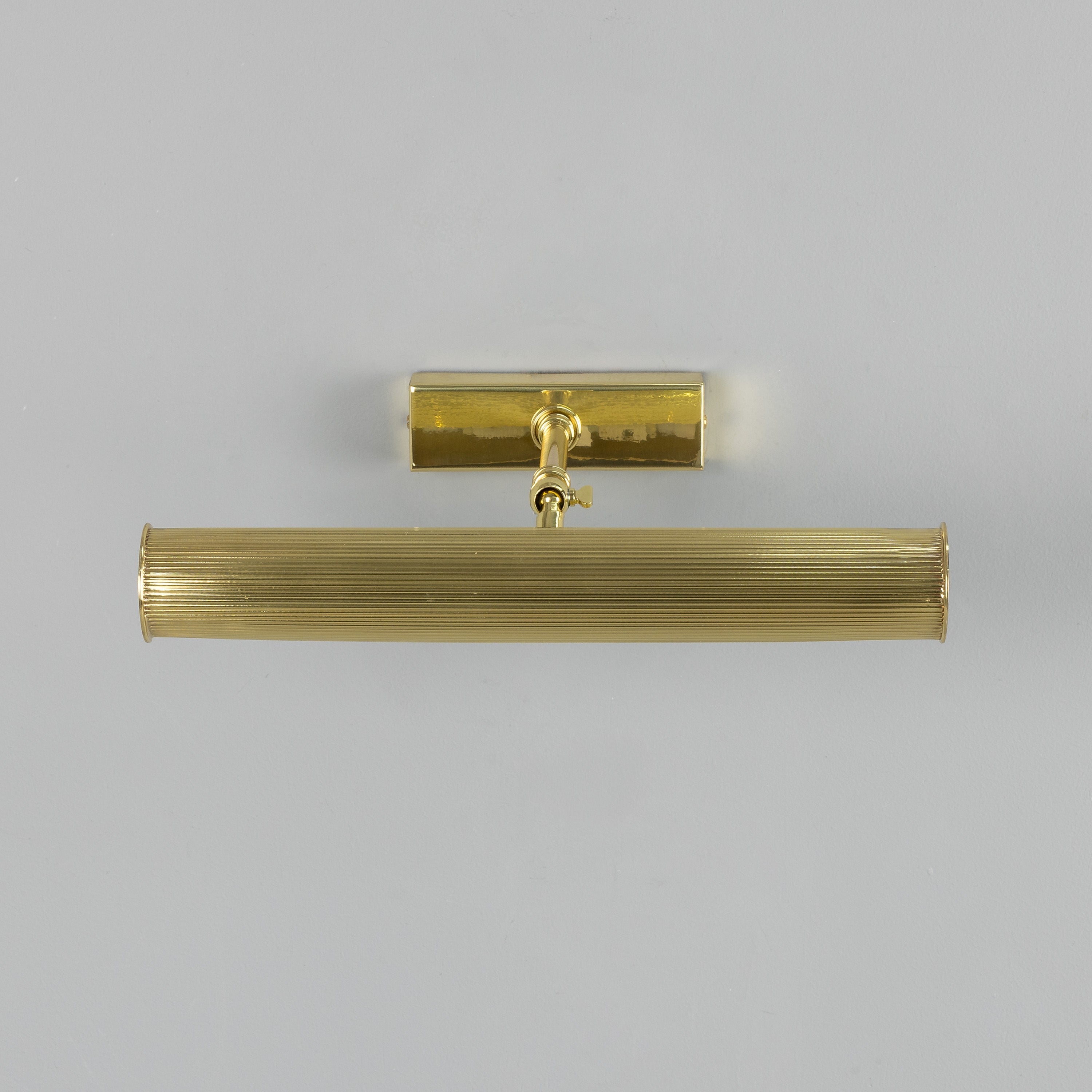 Adjustable Brass Picture Light Cylindrical Shade G9 3 Sizes 6 Finishes
