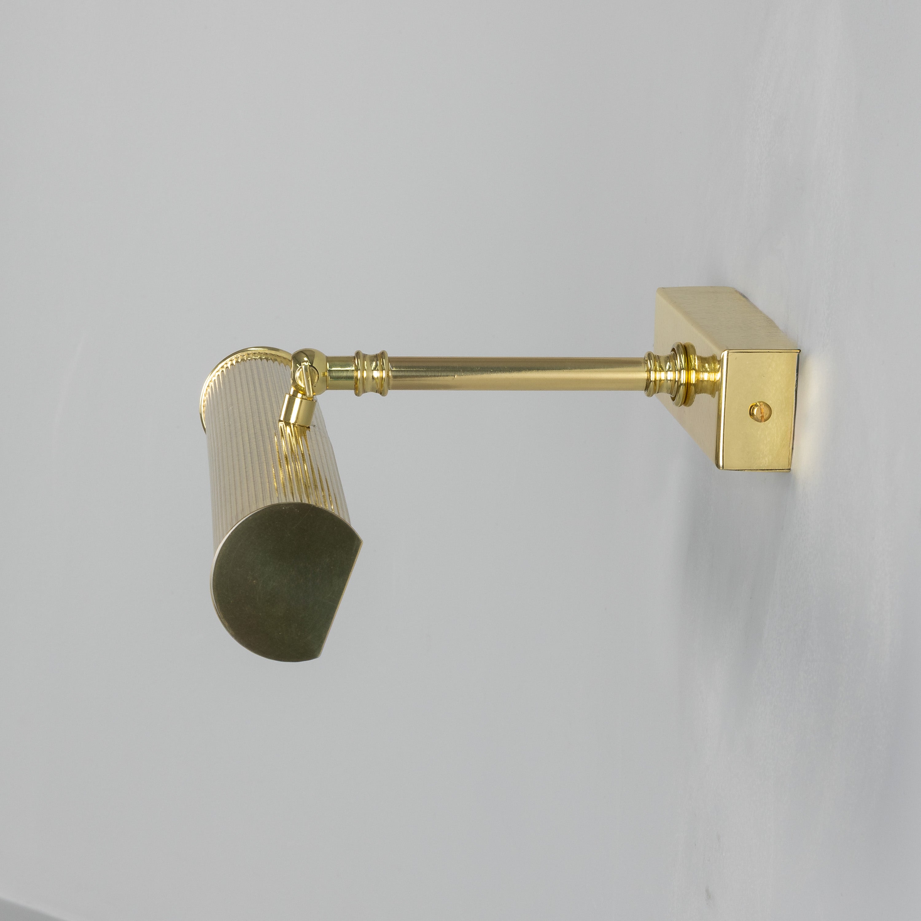 Adjustable Brass Picture Light Cylindrical Shade G9 3 Sizes 6 Finishes