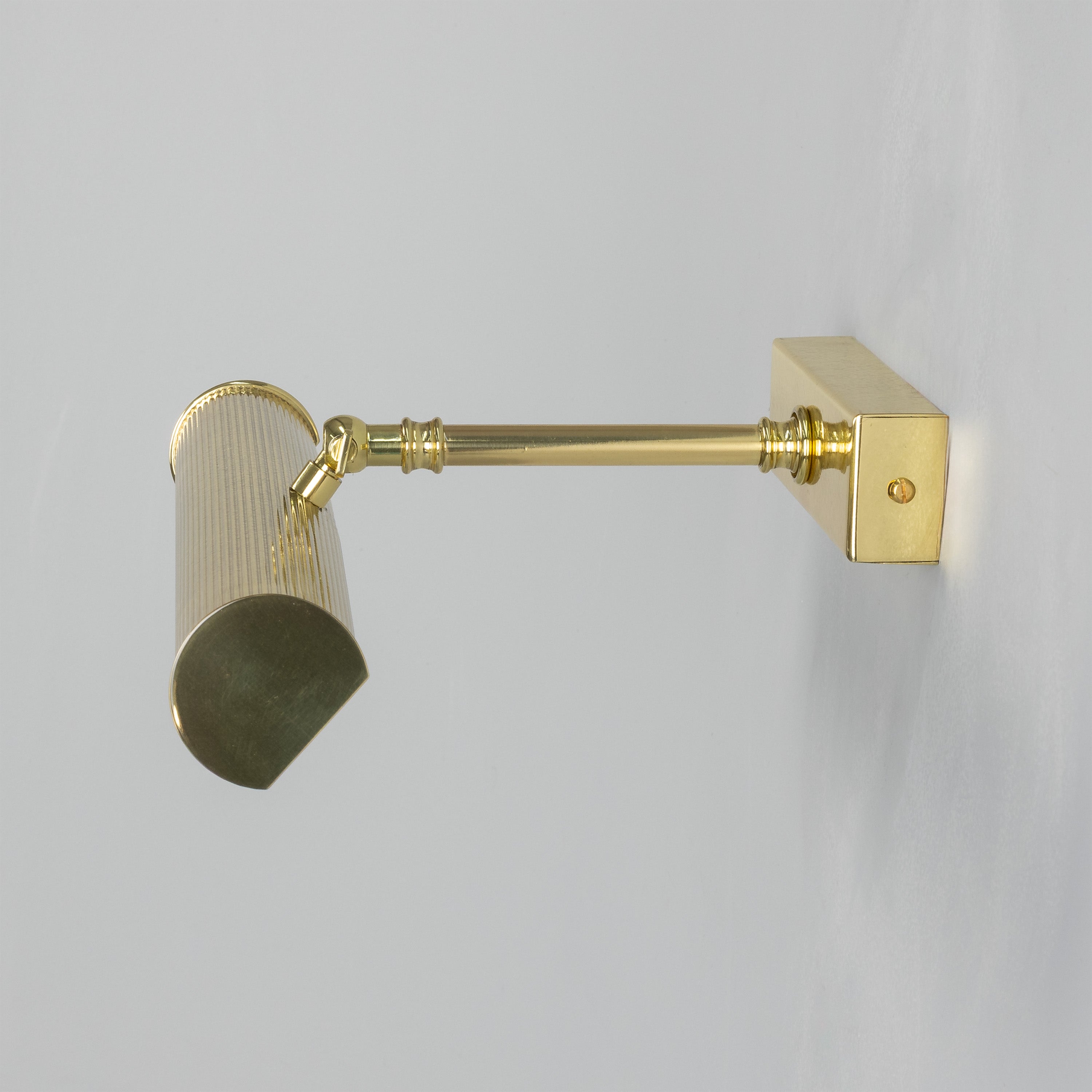 Adjustable Brass Picture Light Cylindrical Shade G9 3 Sizes 6 Finishes