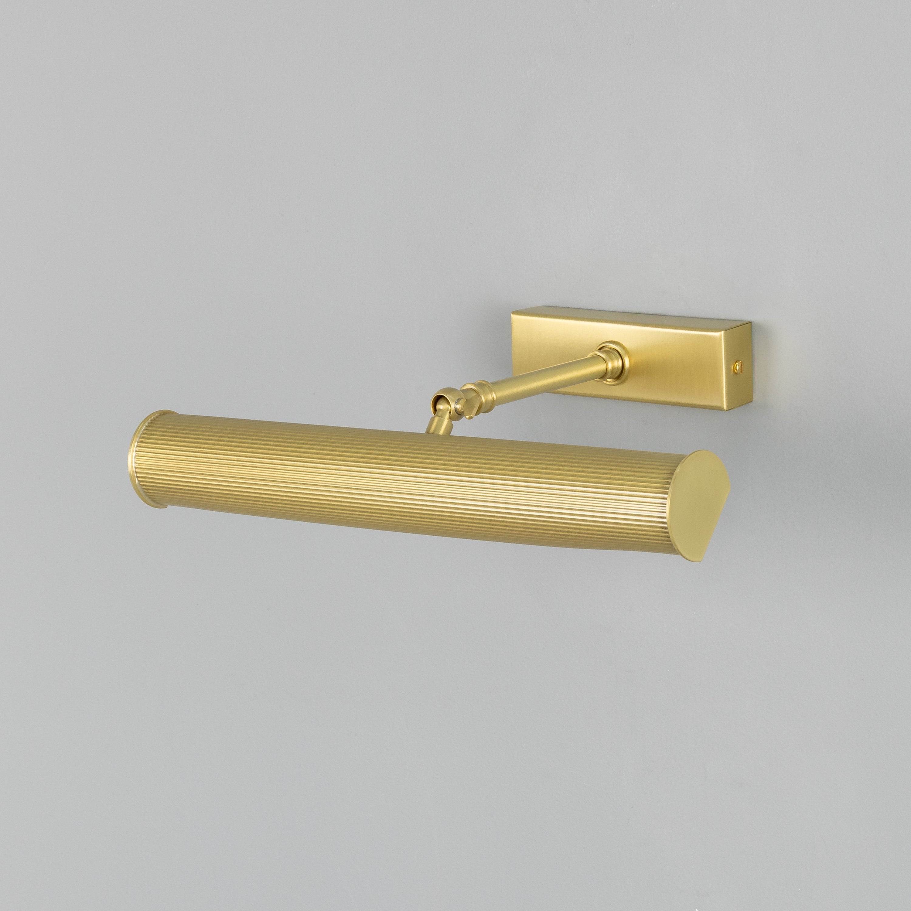 Adjustable Brass Picture Light Cylindrical Shade G9 3 Sizes 6 Finishes