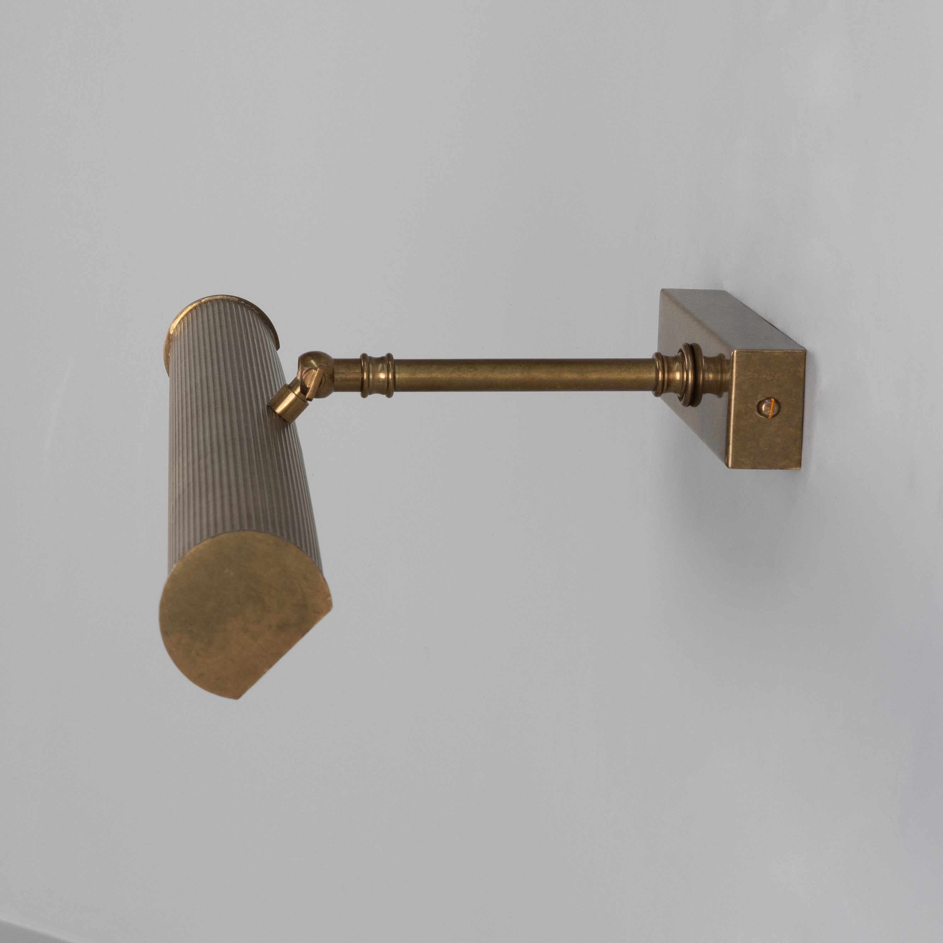 Adjustable Brass Picture Light Cylindrical Shade G9 3 Sizes 6 Finishes