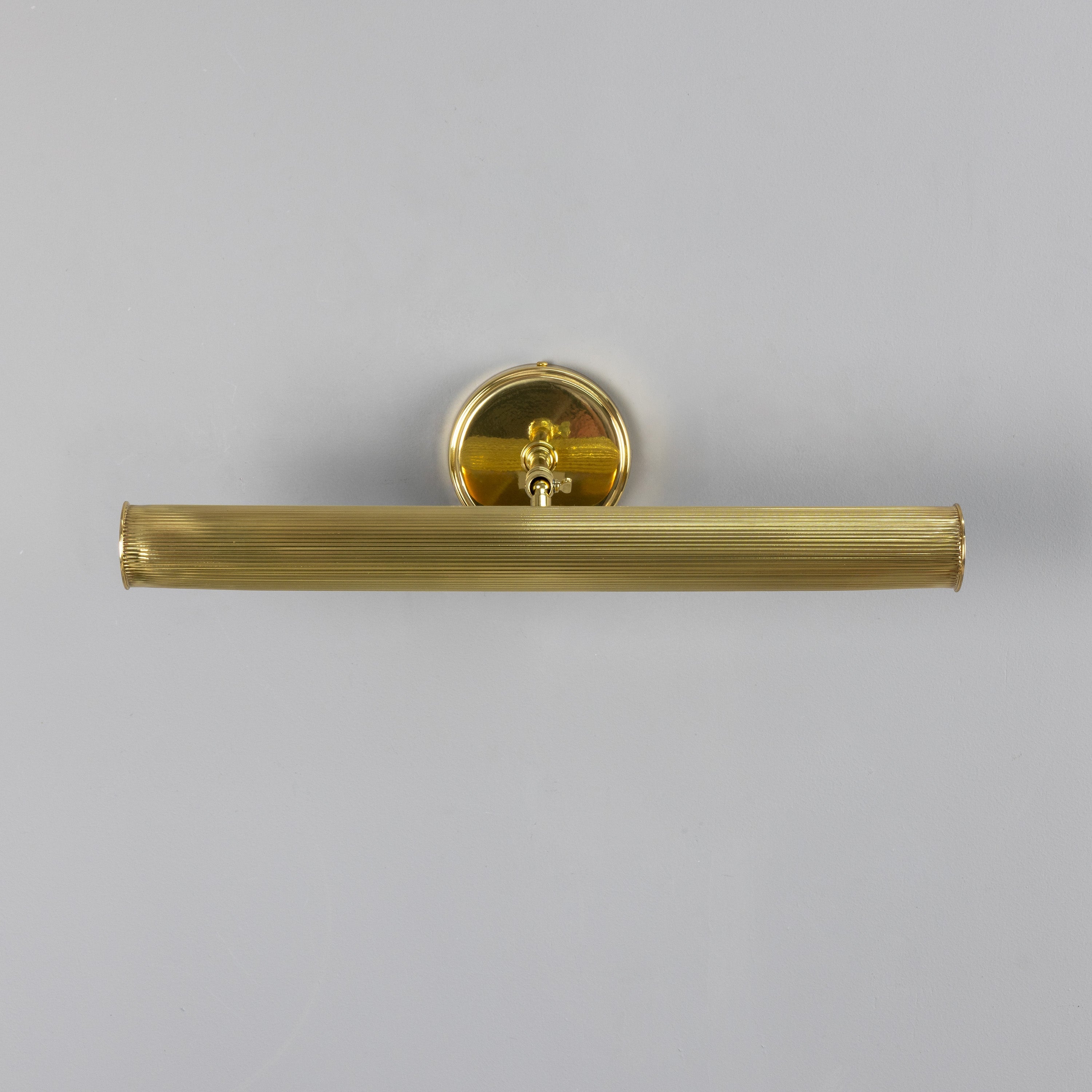Adjustable Brass Picture Light Cylindrical Shade G9 3 Sizes 6 Finishes