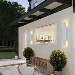 Scandinavian Outdoor Wall Light IP65 LED Motion Sensor — S, M, L & XL