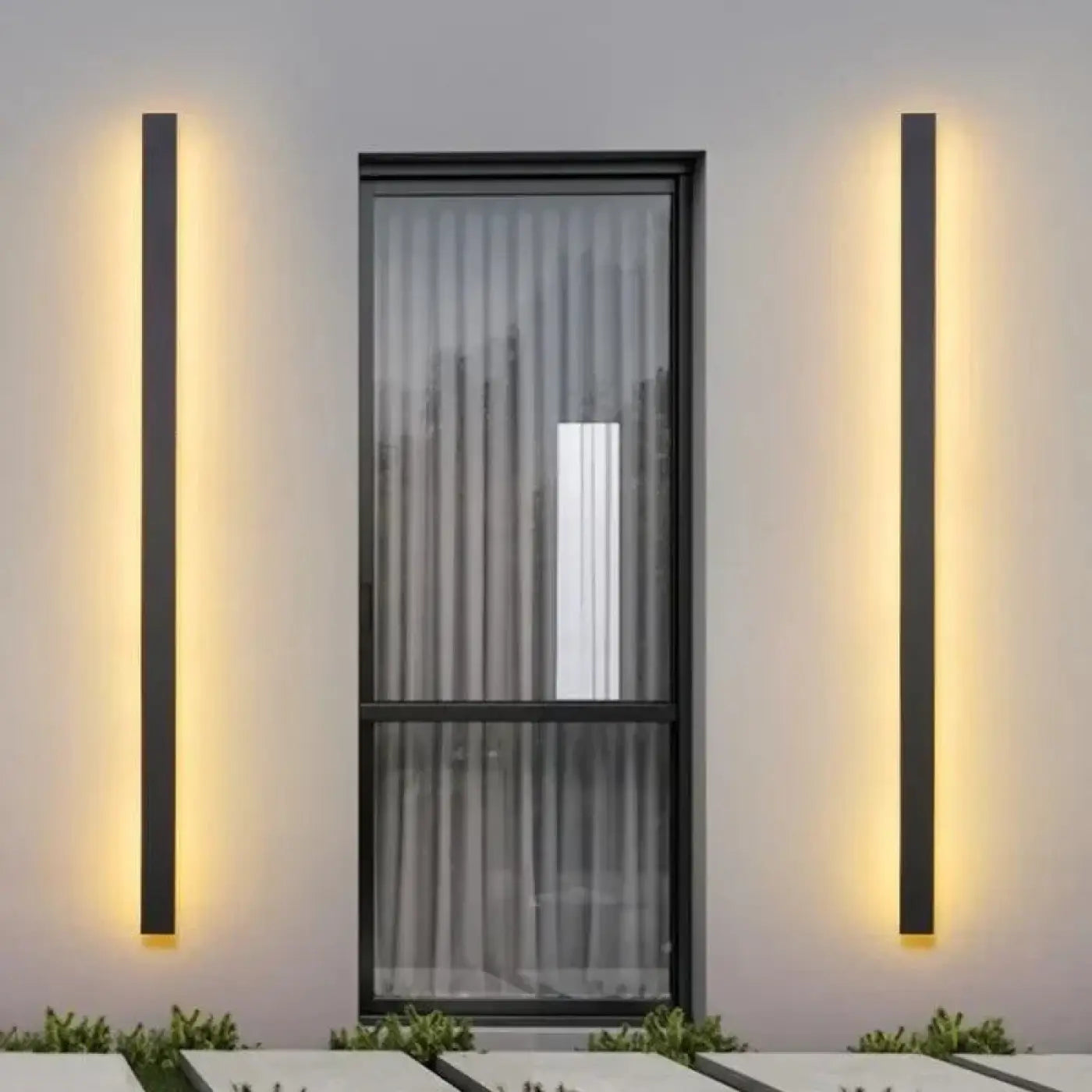 Outdoor LED Wall Bar Light IP65 — Iron, Motion Sensor, S/M/L