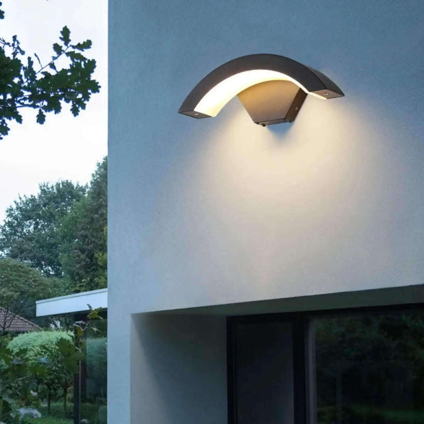 Slim Bar Light Black 18W LED Motion Sensor IP20