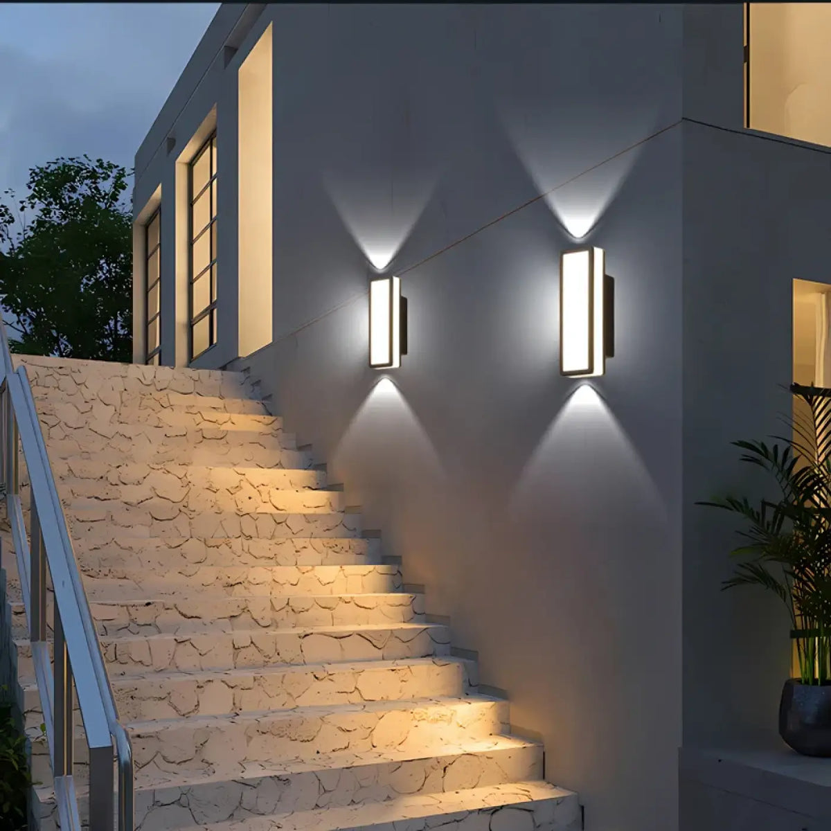 Aura Outdoor Light IP65 LED 4 Modes Motion Sensor
