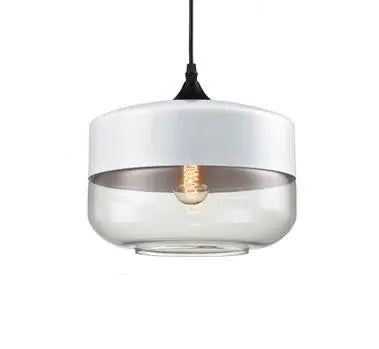 Modern Nordic Glass Pendant Light E27 4 Shapes