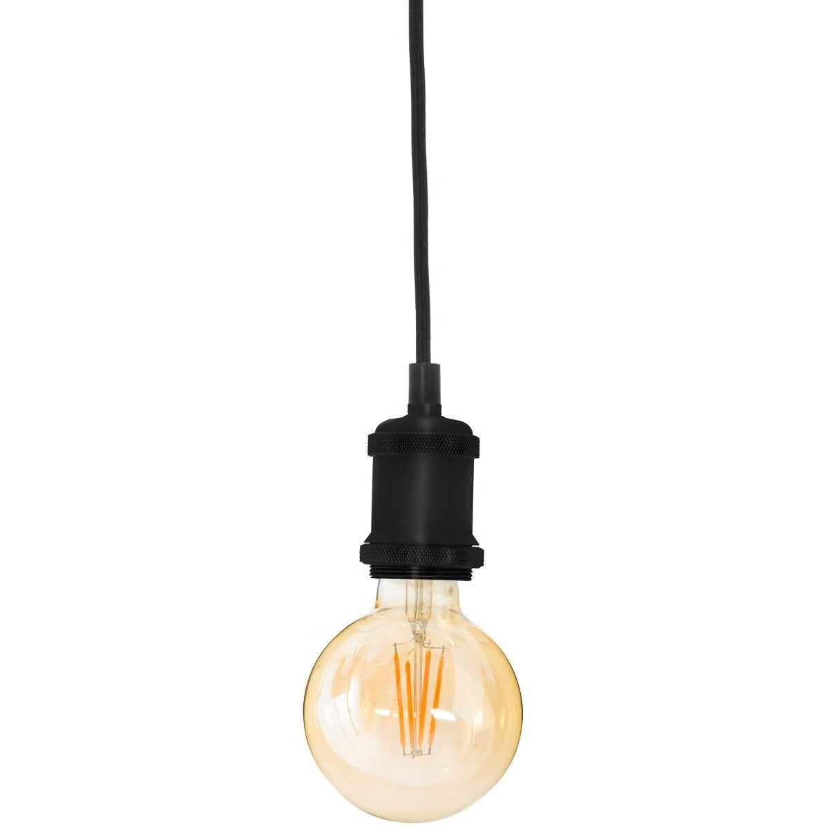 Small Industrial Pendant Light Iron E27 Brass Copper Silver Black
