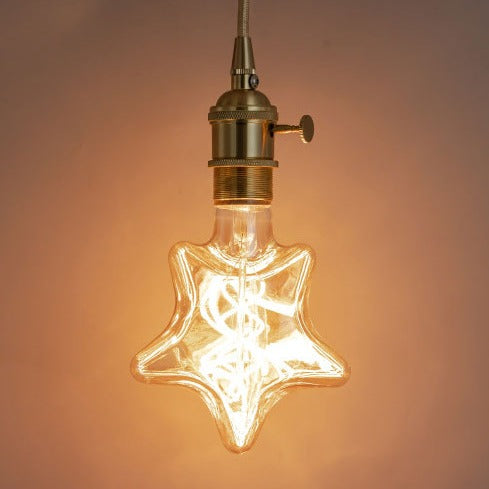 Star Spiral Filament LED Bulb E27 4W 2700K Vintage Edison