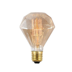 Diamond Filament Bulb E27 40W Tungsten 2700K Vintage Edison