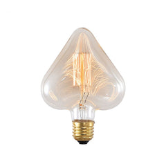 Vintage Filament Bulb E27 40W Edison Heart