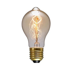 Vintage Spiral Filament Bulb A19 E27 40W Warm White