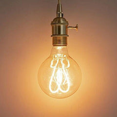 E27 Vintage Globe LED Filament Bulb 4W — 2700K Extra Warm White