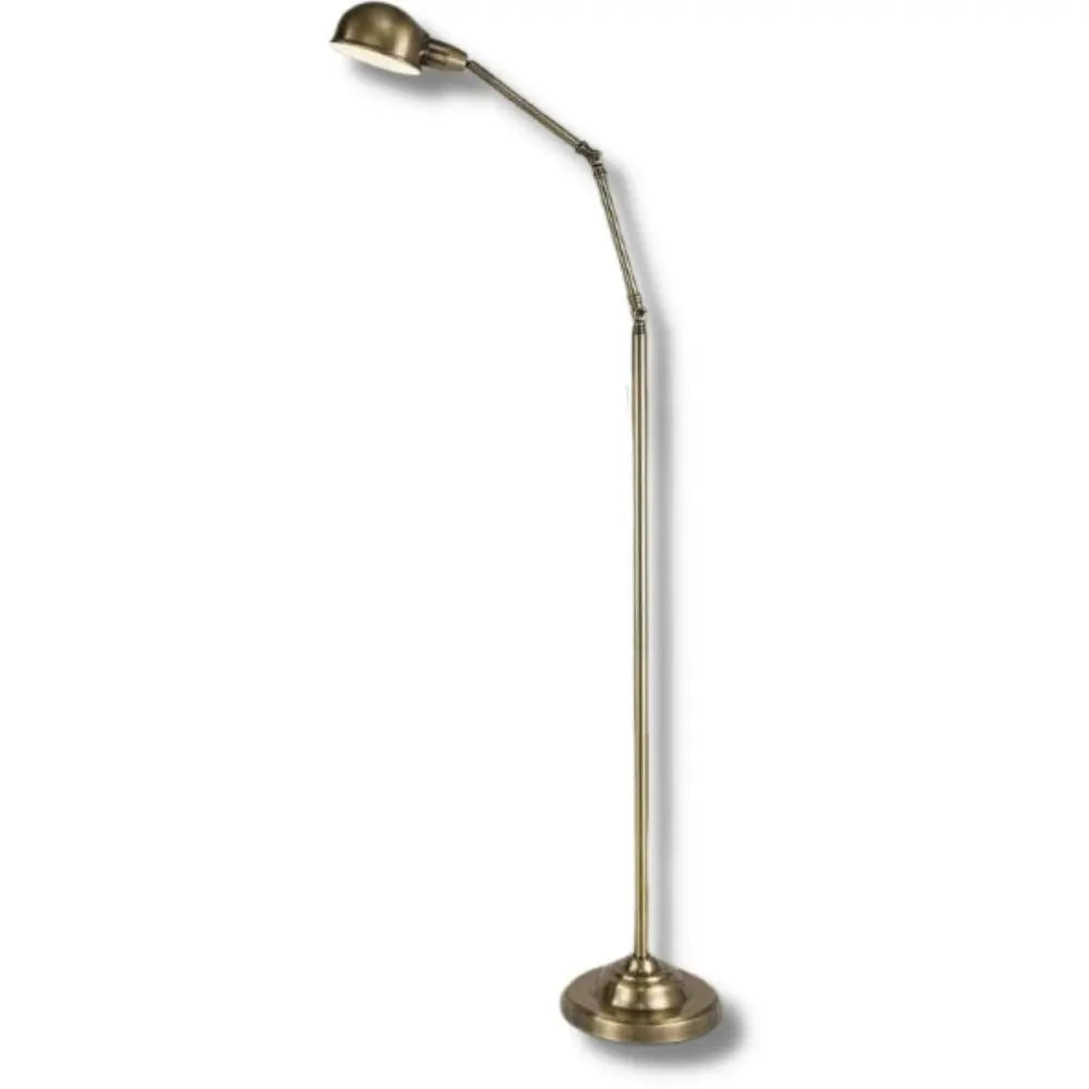 Simple Industrial Floor Lamp — Metal, On/Off Switch, 150 cm