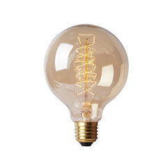G95 Spiral Filament Vintage Bulb E27 40W 2700K
