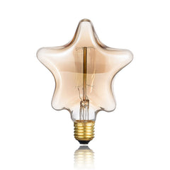 Star Filament Bulb E27 40W Tungsten 2700K Vintage Edison