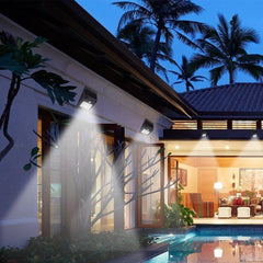 Solar Motion Sensor Wall Light 20 LED IP44