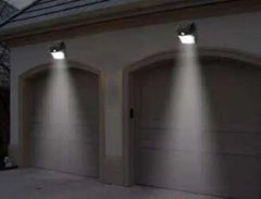 Solar Motion Sensor Wall Light 20 LED IP44