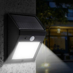 Solar Motion Sensor Wall Light 20 LED IP44