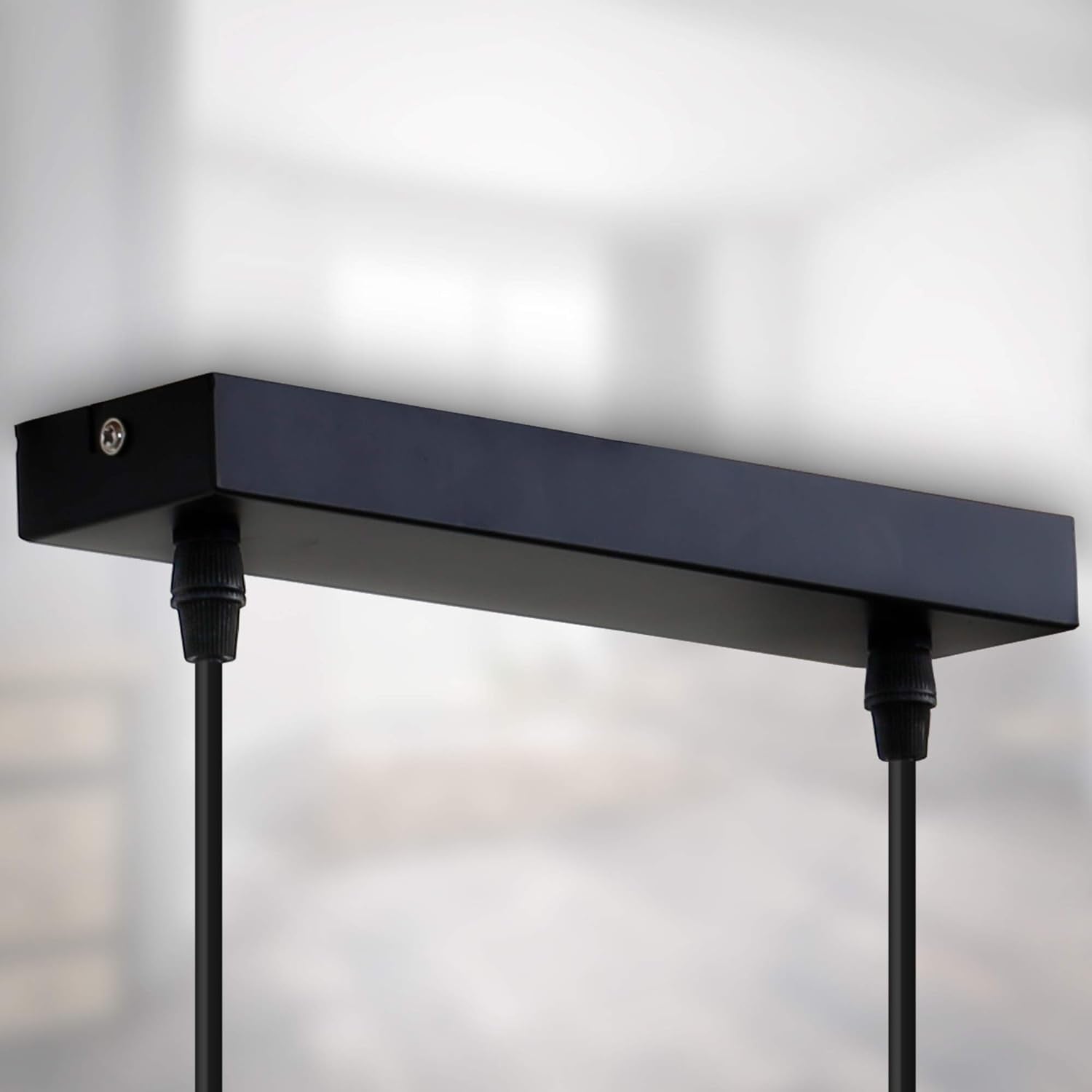 Industrial 4-Light Pendant Steel Matt Black E27