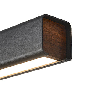 Industrial Bar Pendant Light Aluminium LED Dimmable